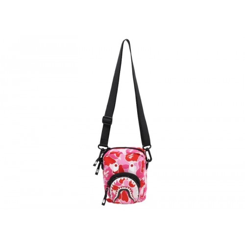BAPE ABC Camo Shark Mini Bag Pink BAPE ABC Camo Shark Mini Bag Pink