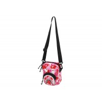 BAPE ABC Camo Shark Mini Bag Pink