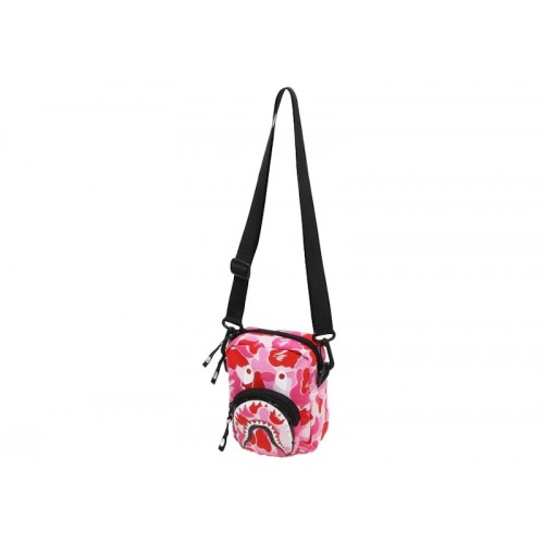 BAPE ABC Camo Shark Mini Bag Pink BAPE ABC Camo Shark Mini Bag Pink