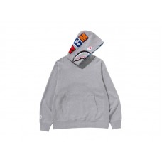 BAPE ABC Camo Shark Pullover Hoodie (SS25) Gray