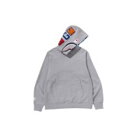 BAPE ABC Camo Shark Pullover Hoodie (SS25) Gray