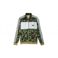 BAPE X adidas ABC Camo Track Jacket Green