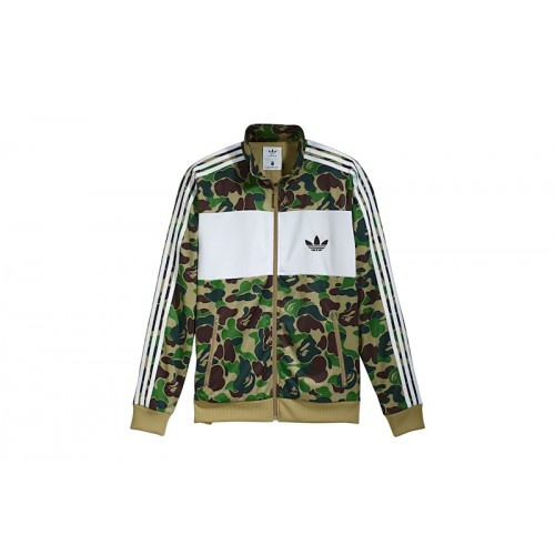 BAPE X adidas ABC Camo Track Jacket Green