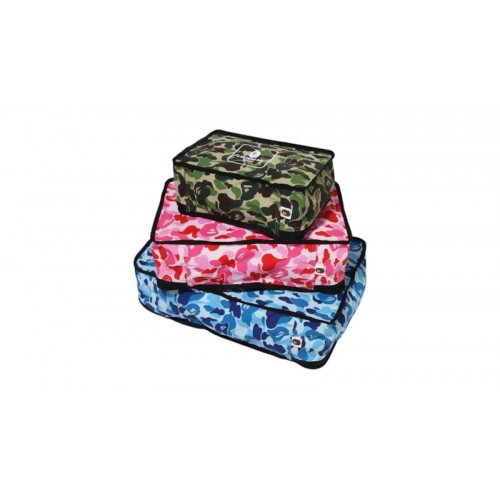BAPE ABC Camo Travel Pouch (FW25) Multi