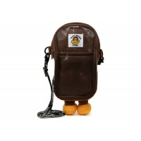 BAPE Baby Milo Donut Mobile Bag Brown/Blue
