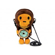 BAPE Baby Milo Donut Mobile Bag Brown/Blue