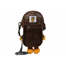 BAPE Baby Milo Mobile Bag Brown
