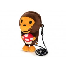 BAPE Baby Milo Mobile Bag (FW24) Brown