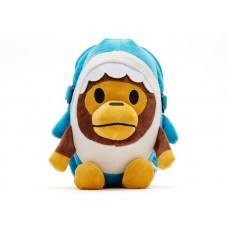 Bape Baby Milo Plush Shark Mobile Bag Blue
