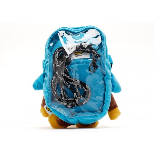 Bape Baby Milo Plush Shark Mobile Bag Blue Bape Baby Milo Plush Shark Mobile Bag Blue