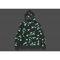 BAPE City Camo Shark Full Zip Hoodie (SS24) Gray