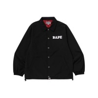 BAPE College Coach Jacket (SS25) Black