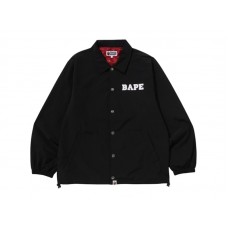 BAPE College Coach Jacket (SS25) Black
