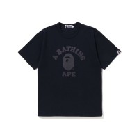 BAPE College Heavy Weight Tee Navy