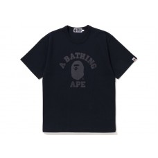 BAPE College Heavy Weight Tee Navy