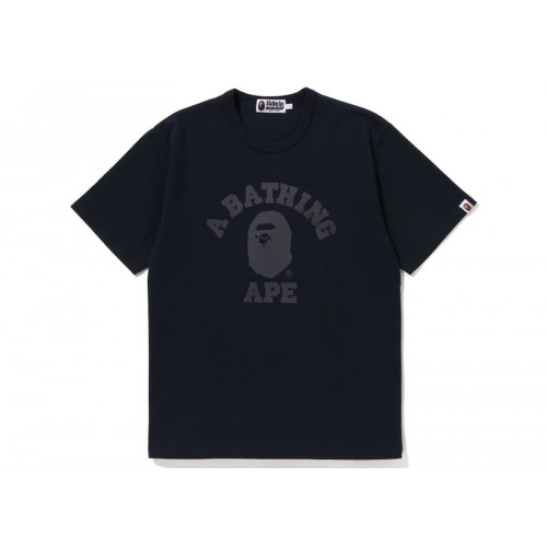 BAPE College Heavy Weight Tee Navy