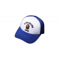 BAPE College Mesh Cap (FW25) Blue