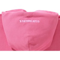 BAPE College Overdye Pullover Hoodie Pink