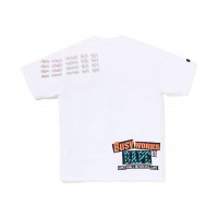 BAPE College Pocket Tee White
