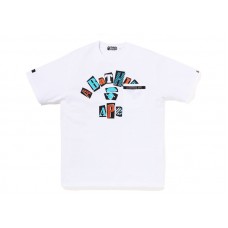 BAPE College Pocket Tee White