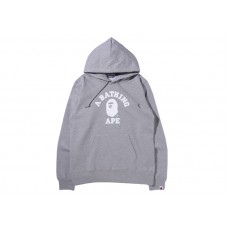 BAPE College Pullover Hoodie (FW21) Gray