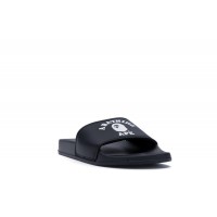 BAPE College Slide Sandals Black