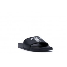 BAPE College Slide Sandals Black