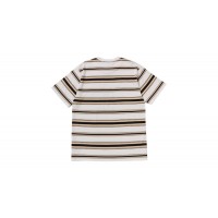 BAPE College Stripe Tee White