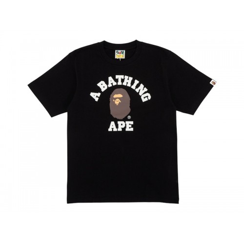 BAPE College Tee Black BAPE College Tee Black