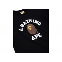 BAPE College Tee Black