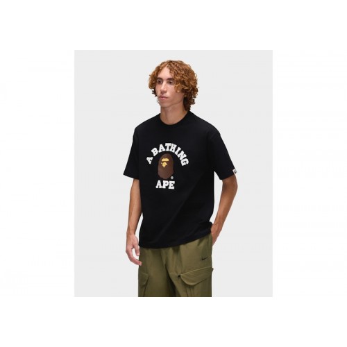 BAPE College Tee Black BAPE College Tee Black