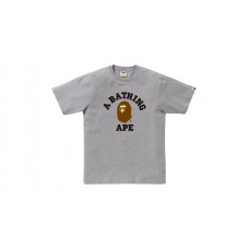 BAPE College Tee (FW25) Gray