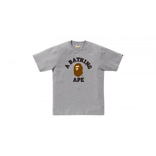 BAPE College Tee (FW25) Gray