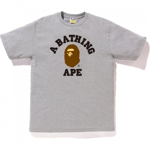 BAPE College Tee Grey