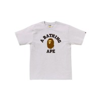 BAPE College Tee (SS25) Grey