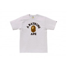 BAPE College Tee (SS25) Grey