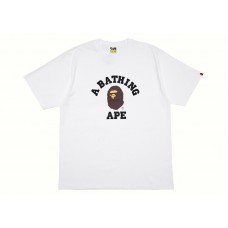 BAPE College Tee White