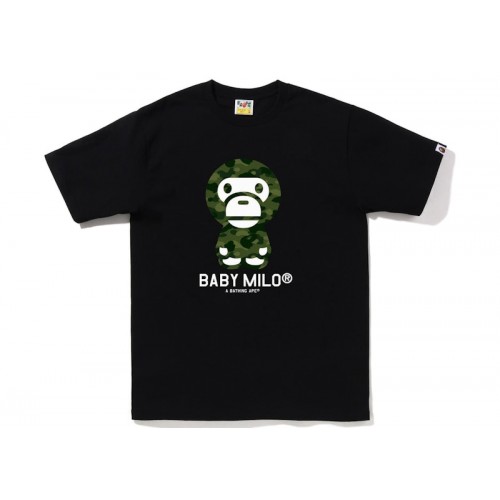 BAPE Color Camo Baby Milo Tee (FW22) Black Green