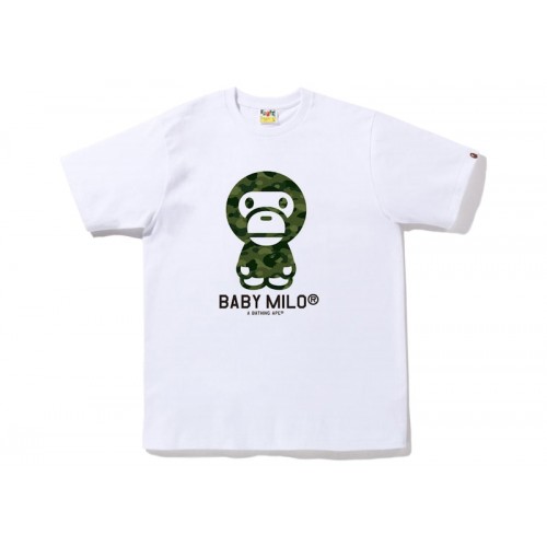 BAPE Color Camo Baby Milo Tee (FW22) White Green