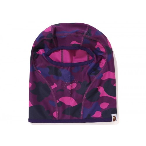 BAPE Color Camo Balaclava Purple BAPE Color Camo Balaclava Purple