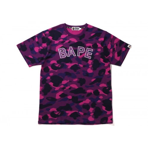 BAPE Color Camo BAPE Tee (FW22) Purple