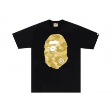 BAPE Color Camo Big Ape Head Tee (FW25) Black/Yellow