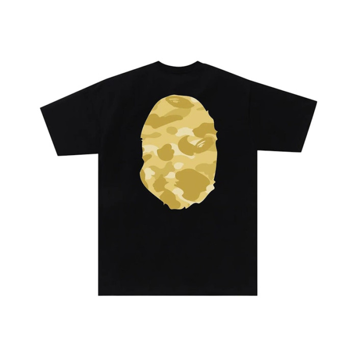 BAPE Color Camo Big Ape Head Tee (FW25) Black/Yellow