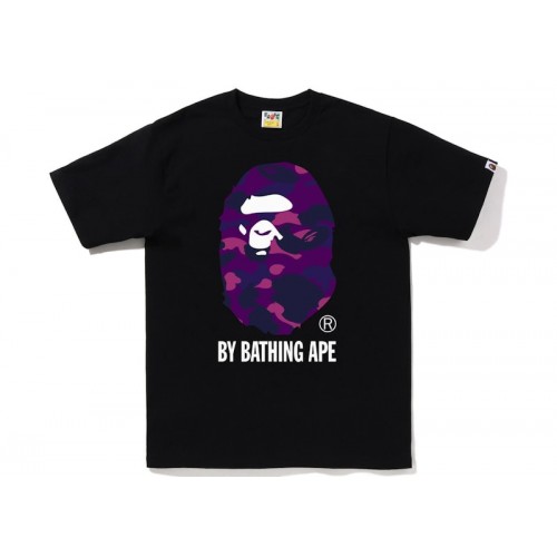 BAPE Color Camo By Bathing Ape Tee (FW22) Black Purple
