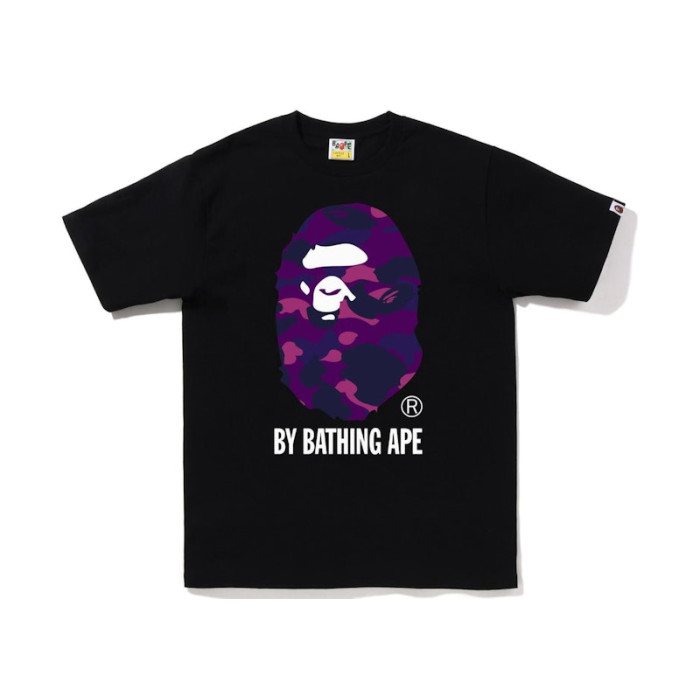 BAPE Color Camo By Bathing Ape Tee (FW22) Black Purple