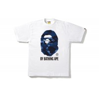 BAPE Color Camo By Bathing Tee White/Blue