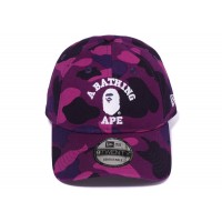 BAPE Color Camo College New Era 9Twenty Cap (FW22) Purple