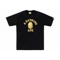 BAPE Color Camo College Tee (SS24) Black/Yellow