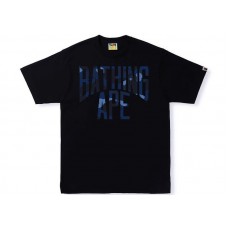 BAPE Color Camo NYC Logo Tee (SS22) Black Navy