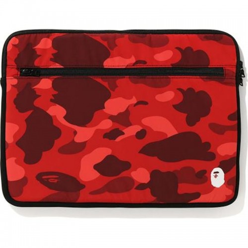 BAPE Color Camo PC Case 15in Red BAPE Color Camo PC Case 15in Red